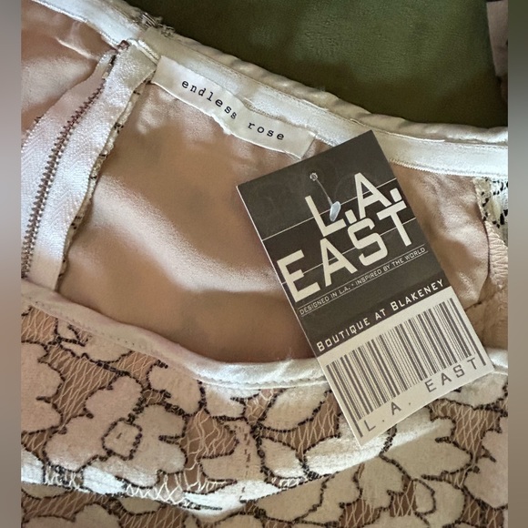 Mini Dress by Endless Rose | form fitting, Nude underlay & lace detail | SM - Picture 8 of 8